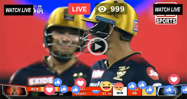 RCB Batting Kohli IPL Live
