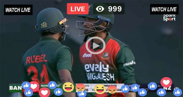 BAN Batting Live Now