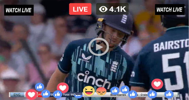 ENG Batting Live ODI
