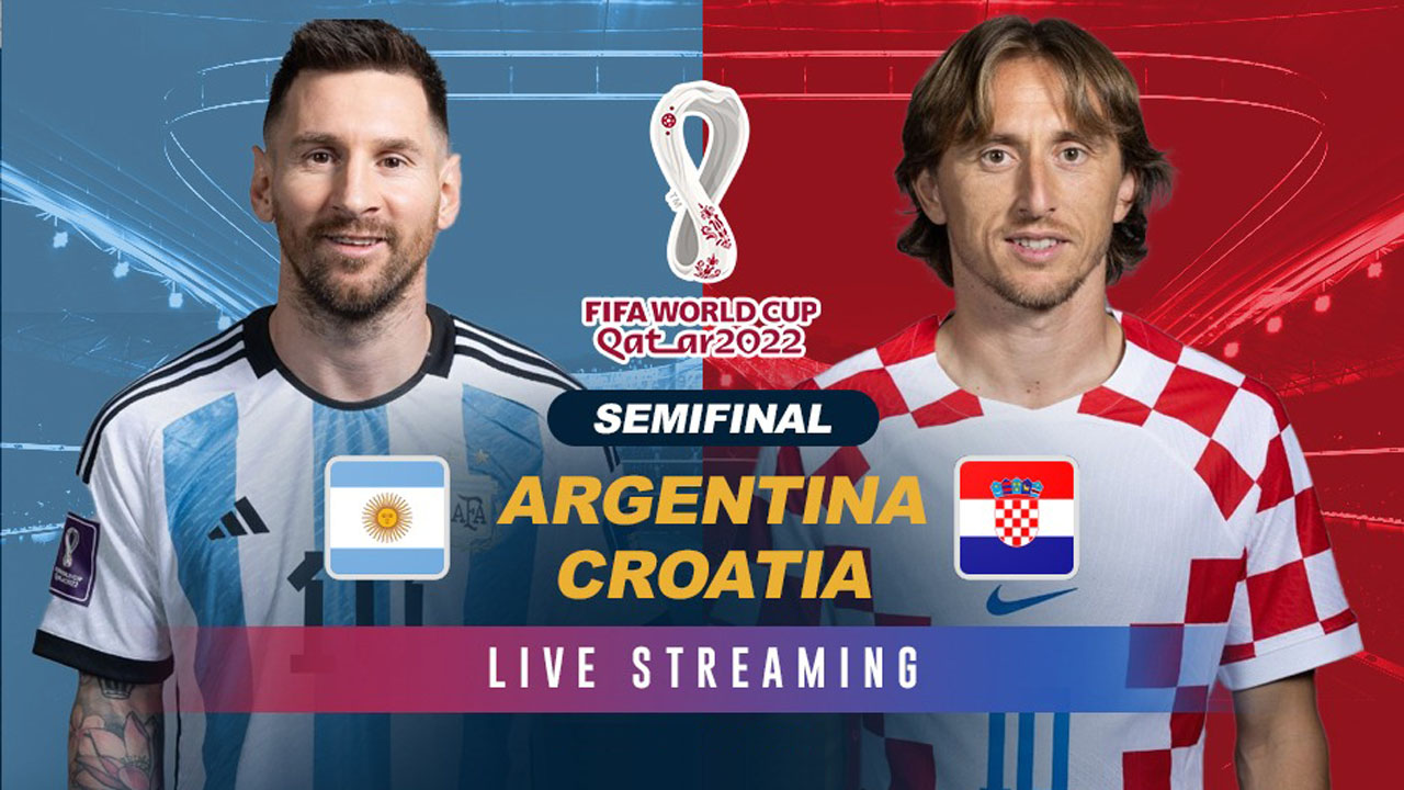 Argentina vs Croatia FIFA World Cup 2022 Semi Final Live Stream