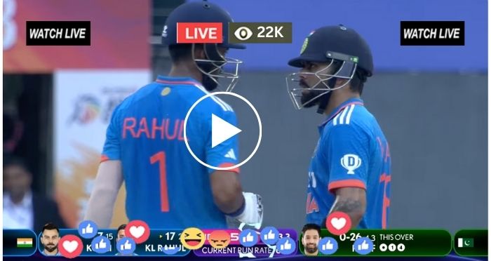 IND Batting KL Rahul Virat Kohli Live ODI