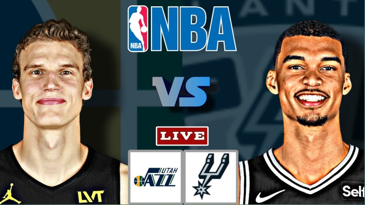 JAZZ vs SPURS Live Today