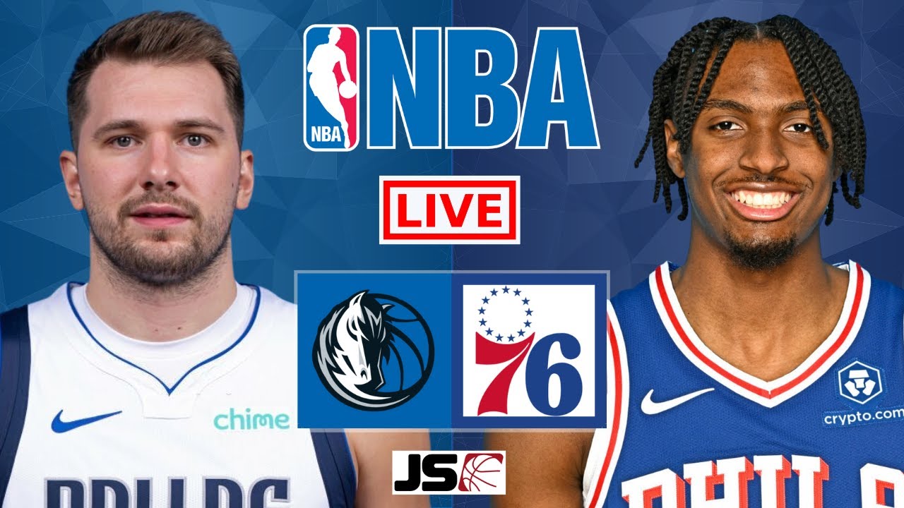 MAVERICKS vs 76ERS Live Today