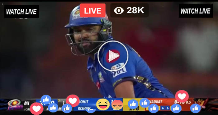 MI vs SRH Live IPL Live Cricket – SRH vs MI Live Streaming Free – Star Sports HD Live Match – Sunrisers Hyderabad vs Mumbai Indians Live 8th Match Online
