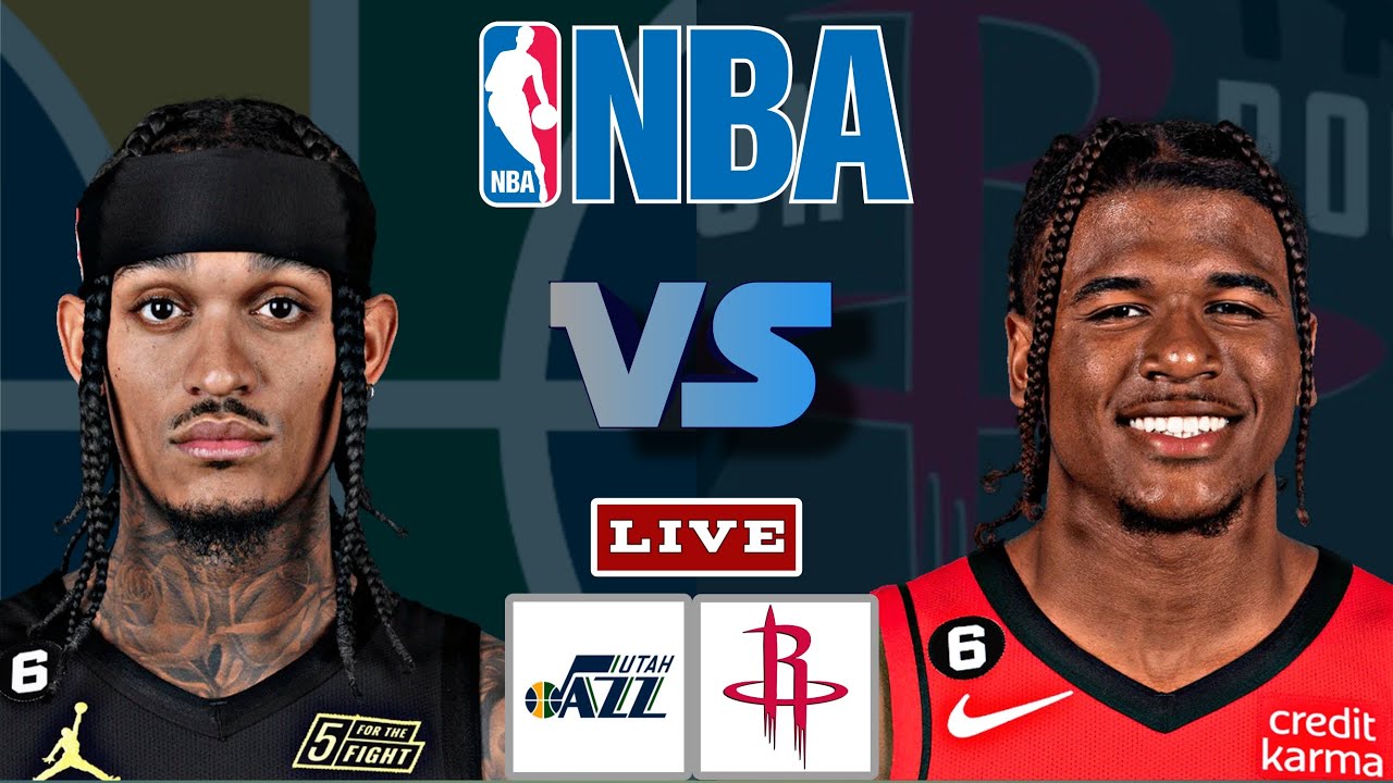 JAZZ vs ROCKETS Live Today