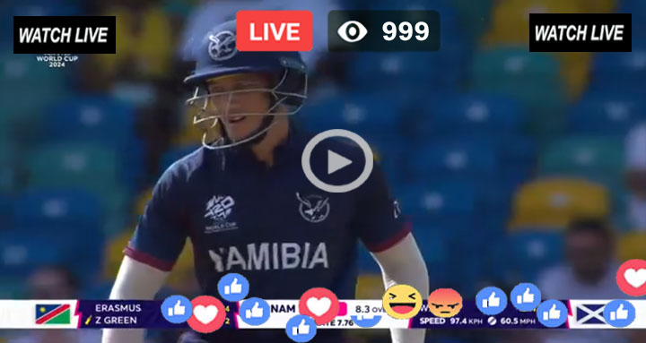 NAM Batting Erasmus T20 World Cup
