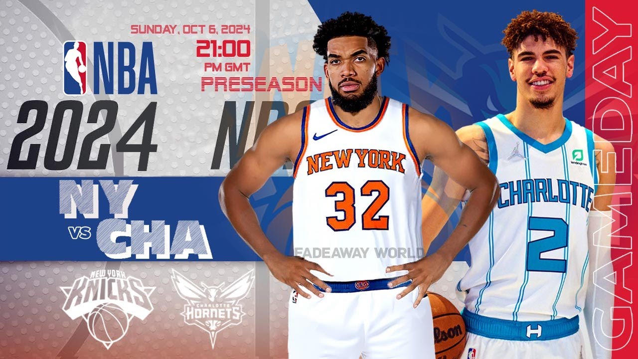 HORNETS vs KNICKS Live Today NBA