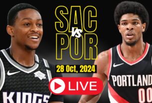 KINGS vs BLAZERS Live Today