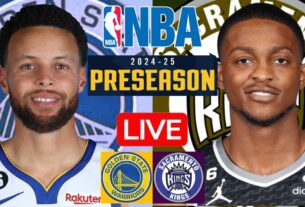 KINGS vs WARRIORS Live Today Pre-Season