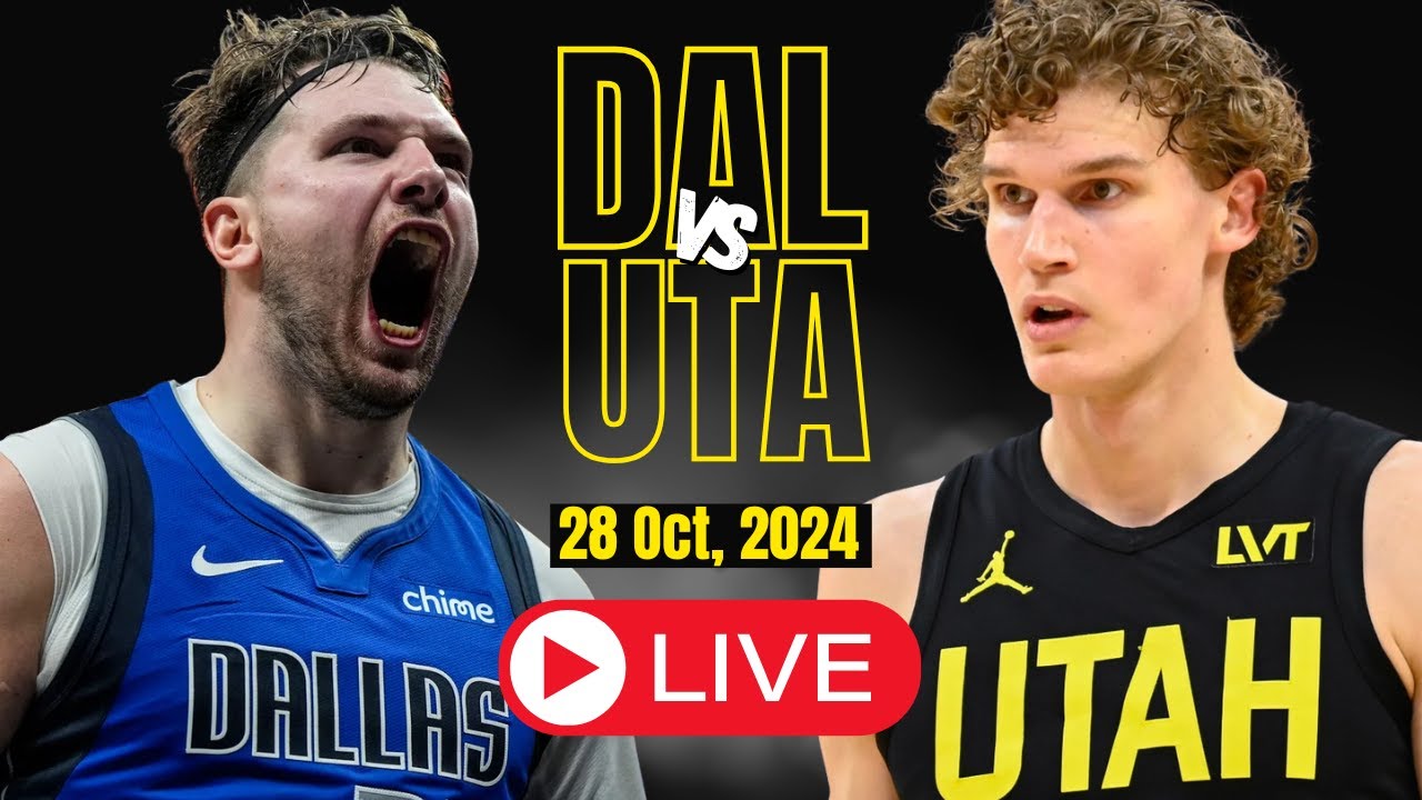 MAVERICKS vs JAZZ Live Today