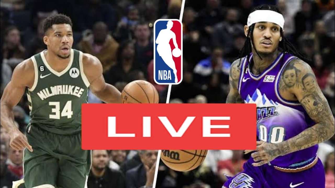 BUCKS vs JAZZ Live Today