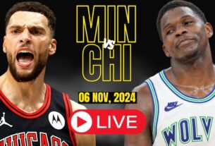 BULLS vs TIMBERWOLVES Live Today