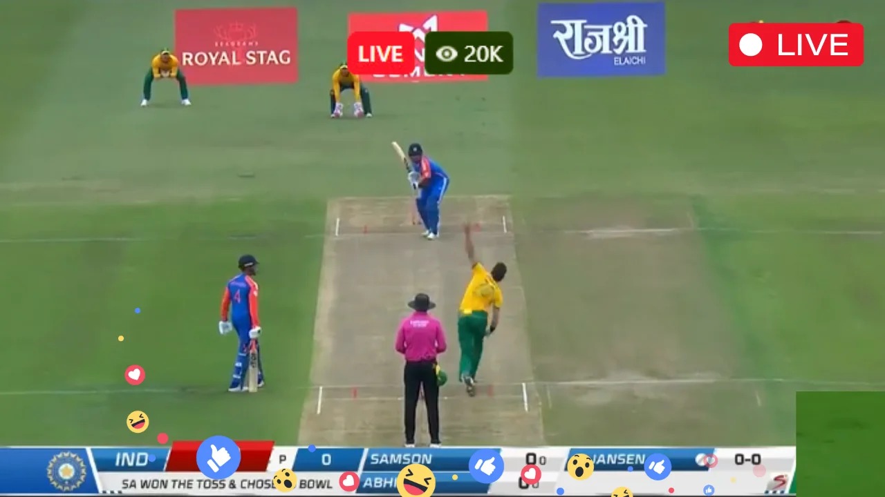 IND vs SA Live