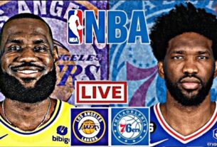 LAKERS vs 76ERS Live Today