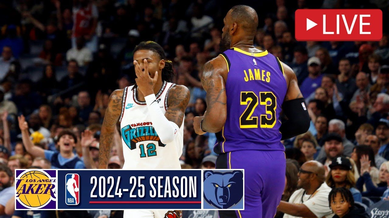LAKERS vs GRIZZLIES Live Today