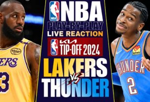 LAKERS vs THUNDER Live NBA