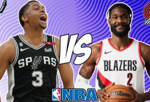 SPURS vs BLAZERS Live Today