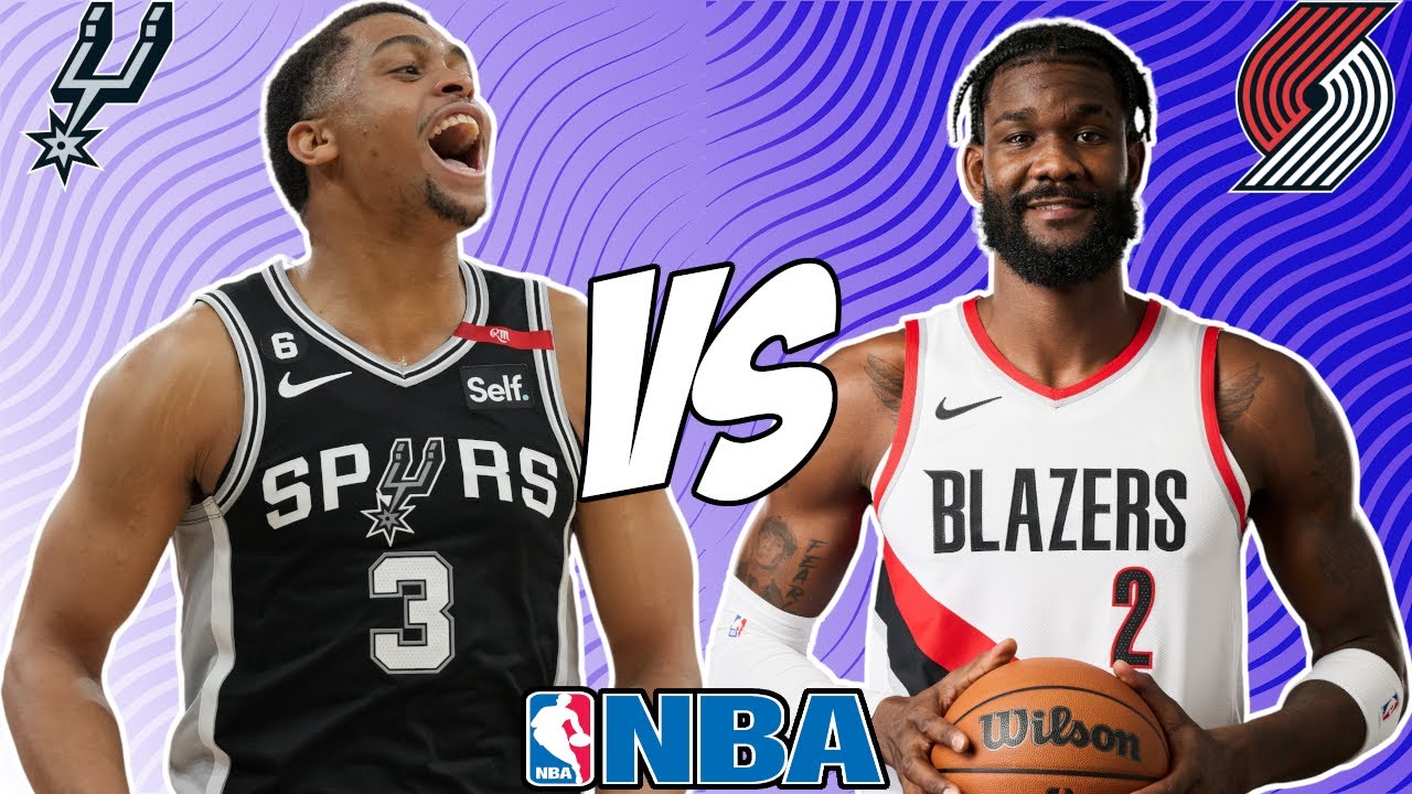 SPURS vs BLAZERS Live Today