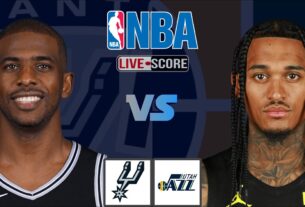 SPURS vs JAZZ Live Today