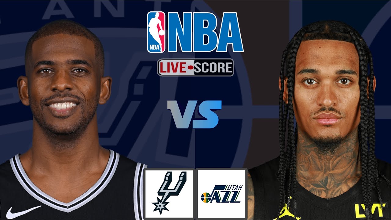 SPURS vs JAZZ Live Today