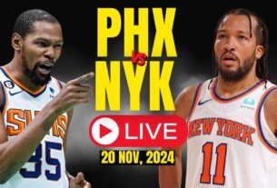SUNS vs KNICKS Live Today