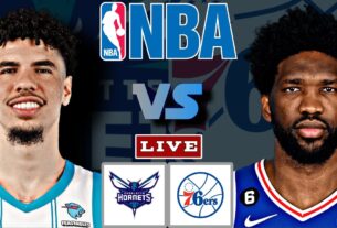 HORNETS vs 76ERS Live Today
