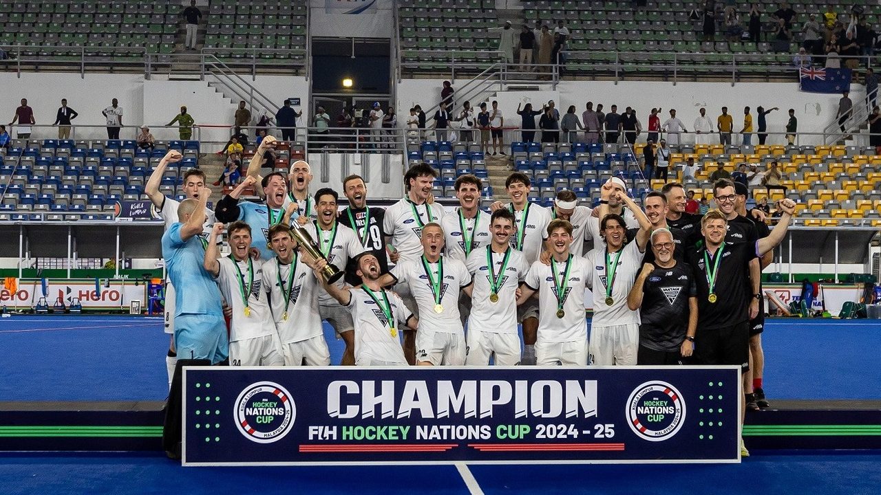 New Zealand Beat Pakistan by 6-2 to Win FIH Hockey Nations Cup 2025
