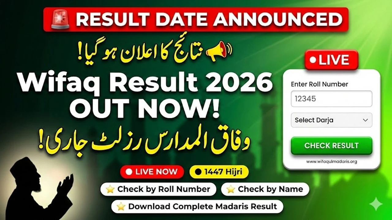 Wifaq Ul Madaris Result 2026 1447 Hijri