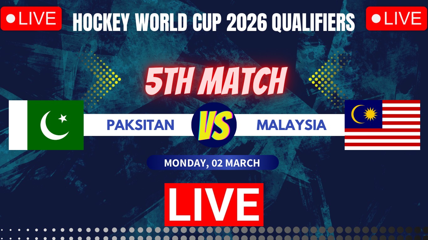 Paksitan vs Malaysia, 5th Hockey Match Live