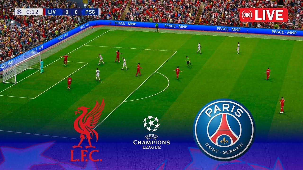 Liverpool vs PSG Live Stream