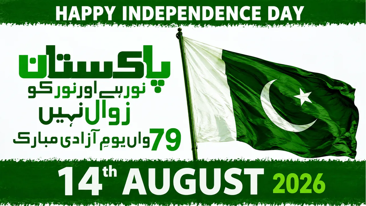 Independence Day of Pakistan - 14 August 2026 HD Wallpapers