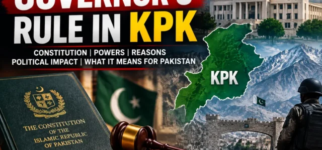 Governor’s Rule in KPK